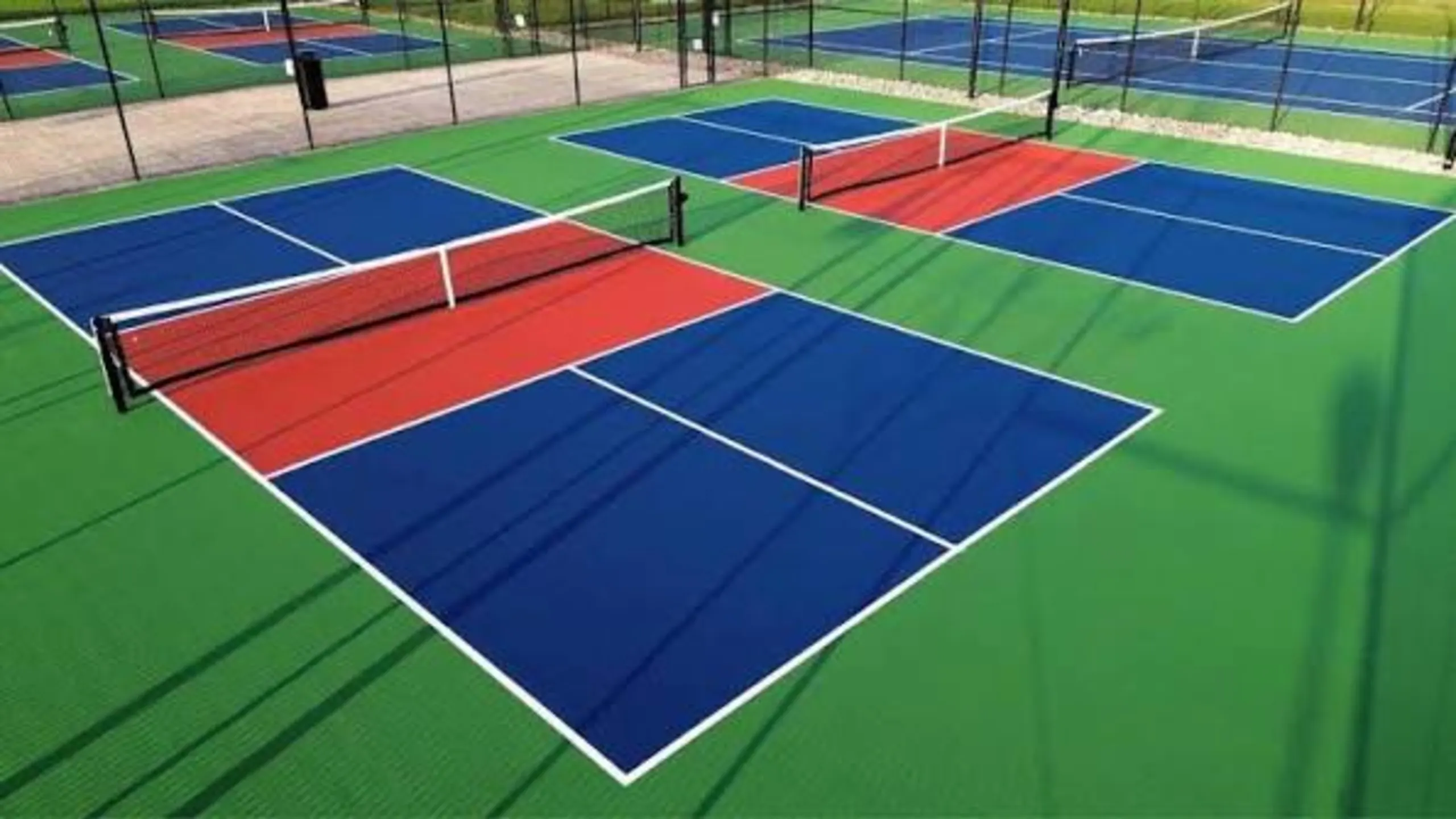 acrylic flooring pickle ball court