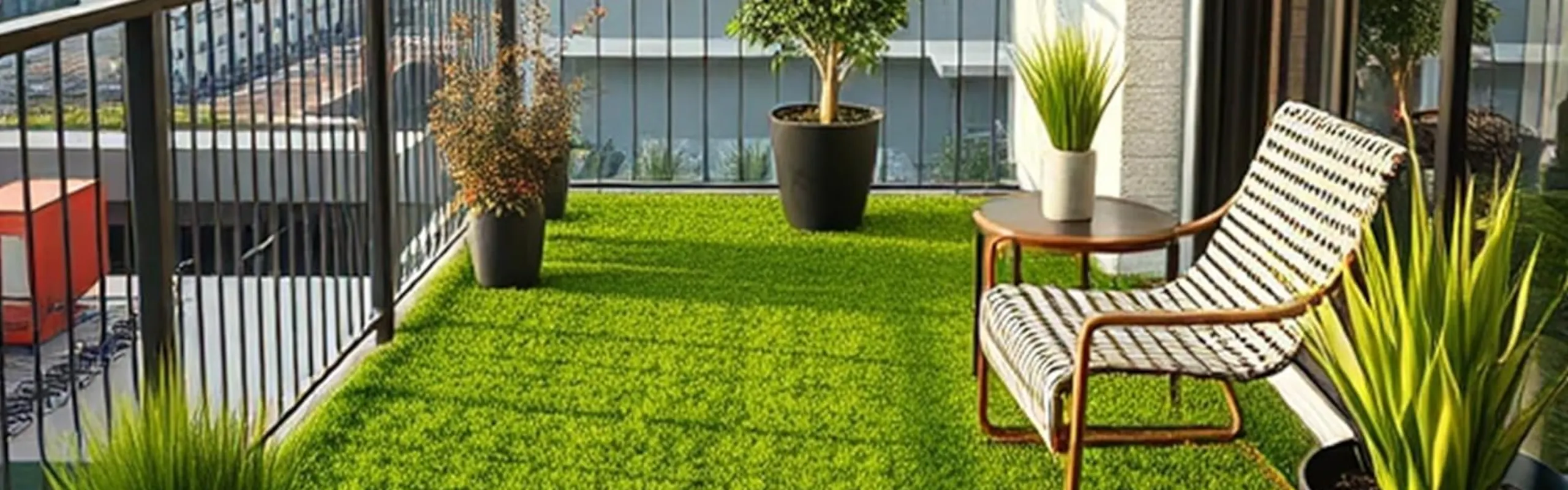 artificial grass decor